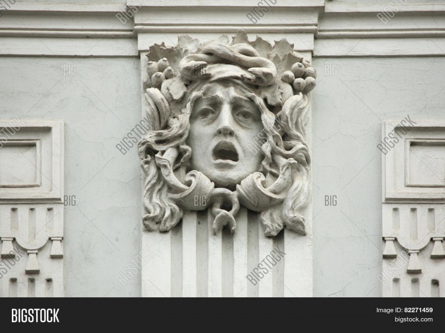 Маскарон медуза Горгона