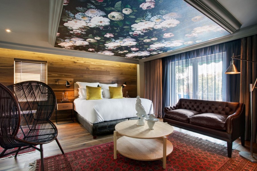 Тканевые натяжные потолки в интерьере