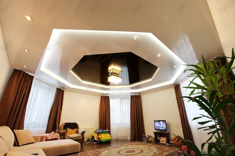Кессонный потолок арт деко