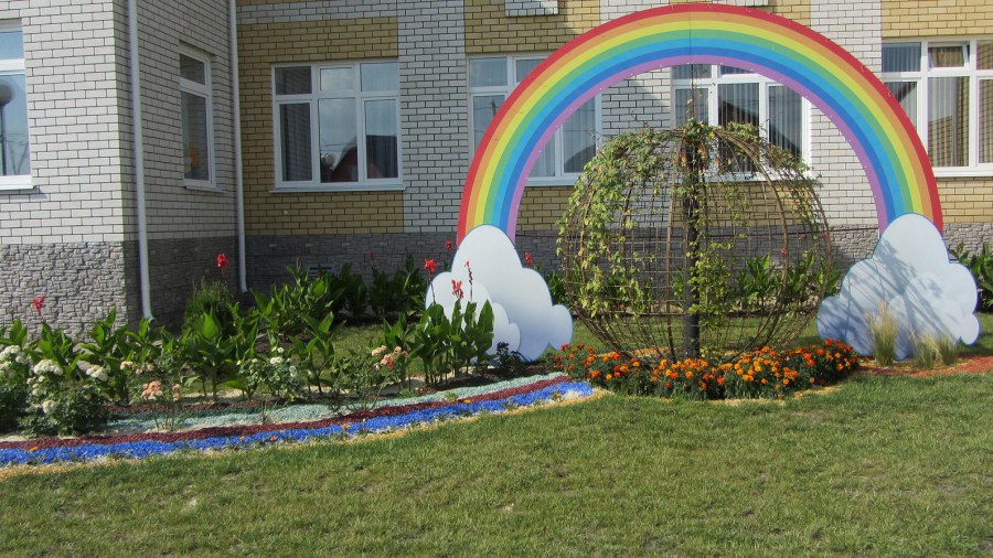 Клумбы в ДОУ