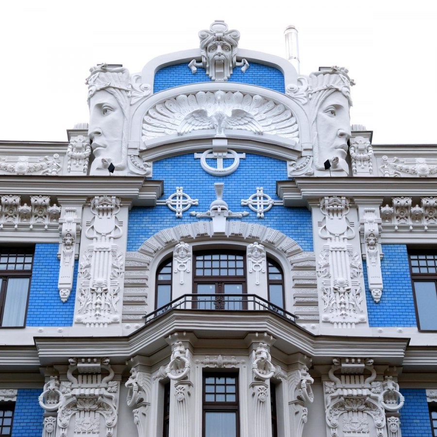 Рига югендстиль квартал