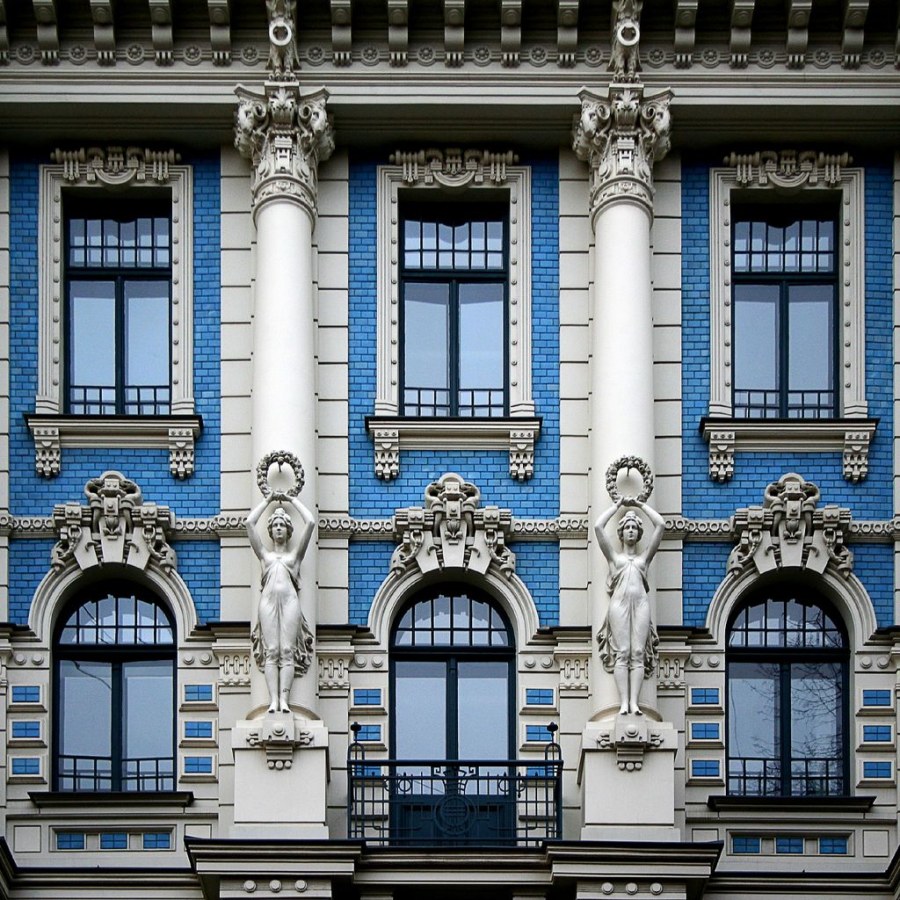 Югендстиль архитектура Латвии
