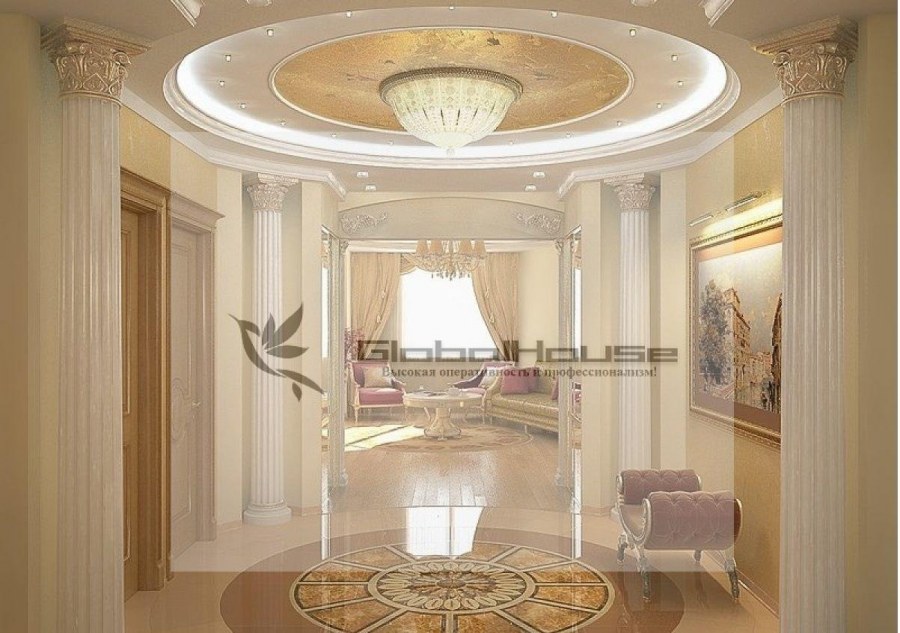 Античный стиль в интерьере