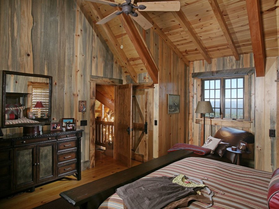 Уютная комната в деревенском стиле