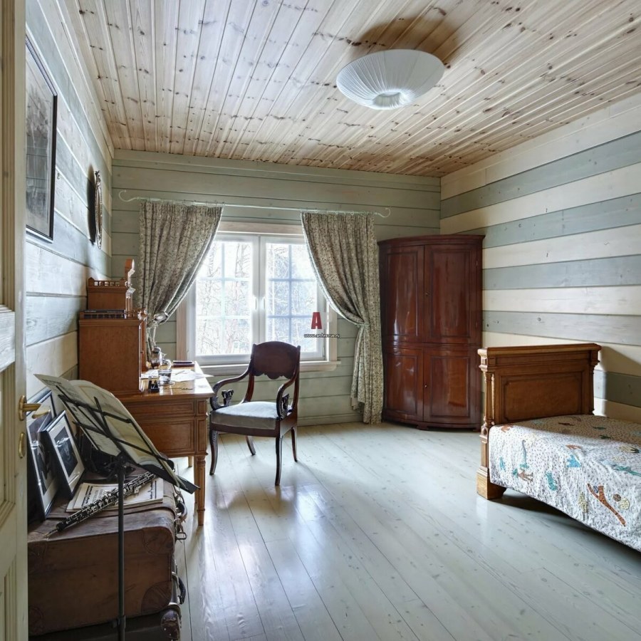 Комната отделанная вагонкой