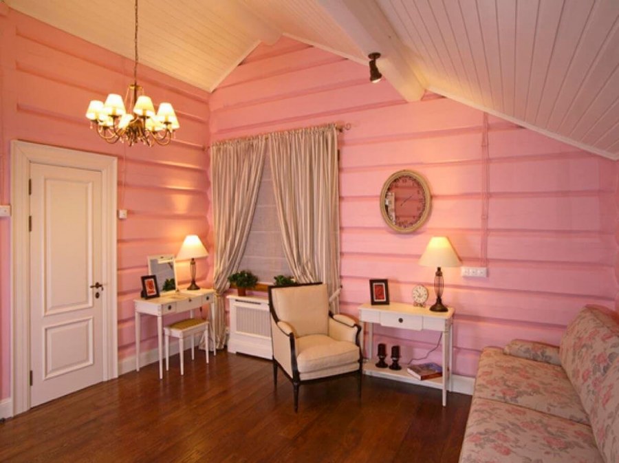 Крашеная вагонка