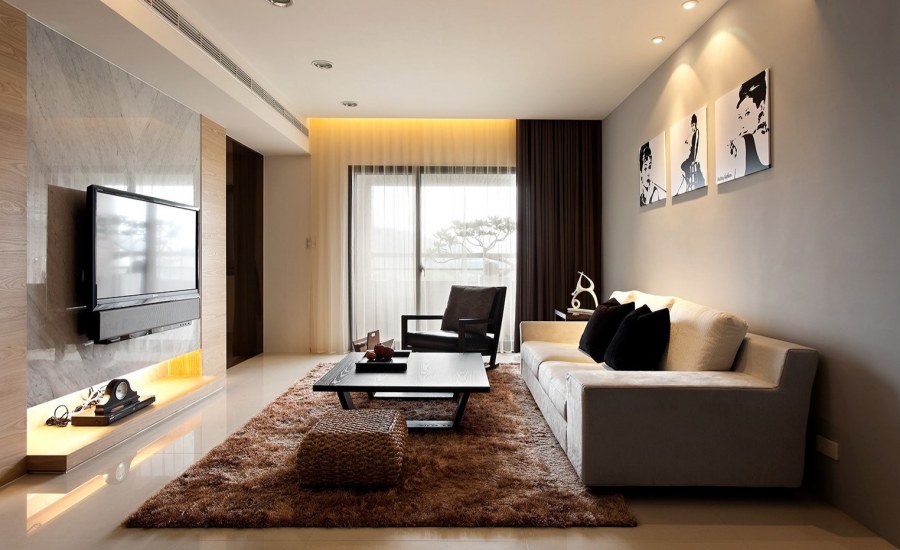 Интерьер гостиной комнаты