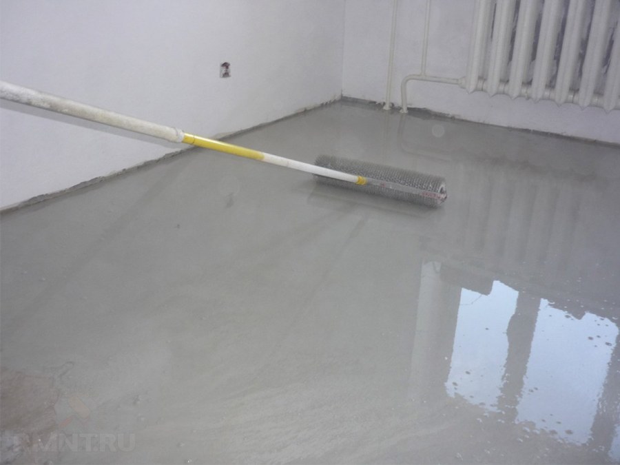 Самонивелирующийся наливной пол