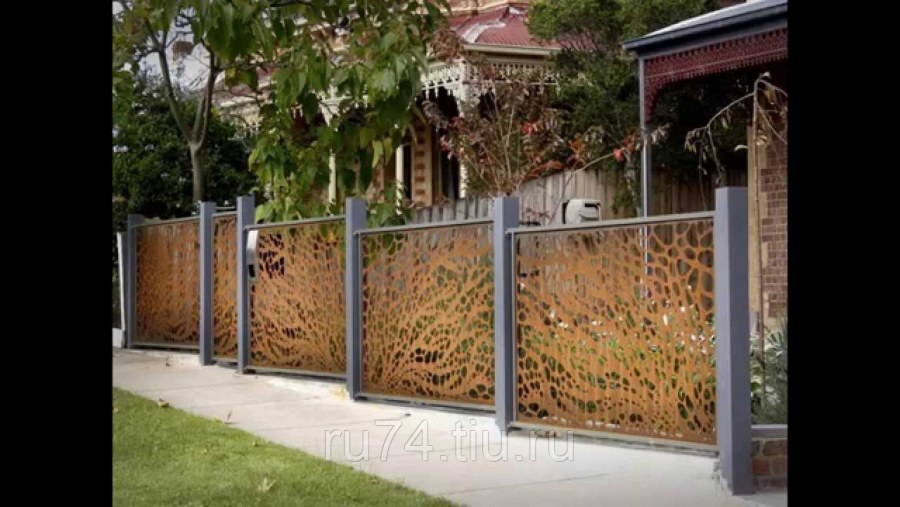 Красивый забор