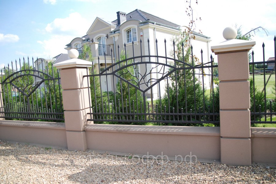 Кованый забор