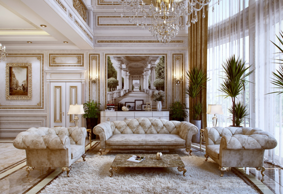 Шикарная спальня