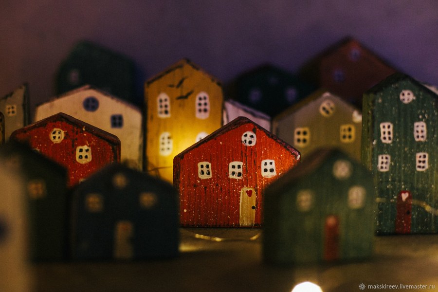 Hygge домики из картона