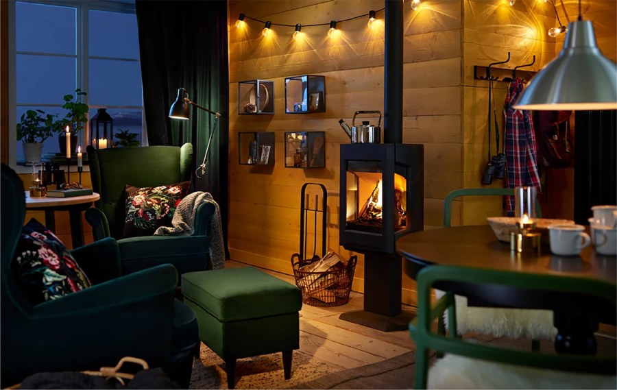 Атмосферный интерьер