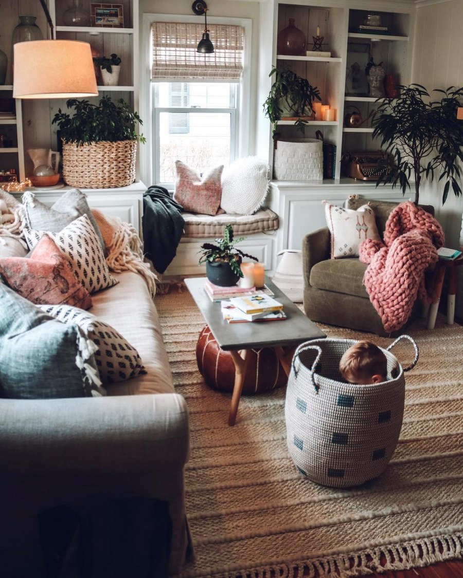 Осенний интерьер в стиле хюгге