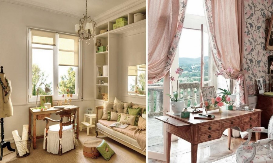 Рабочее место в стиле Прованс