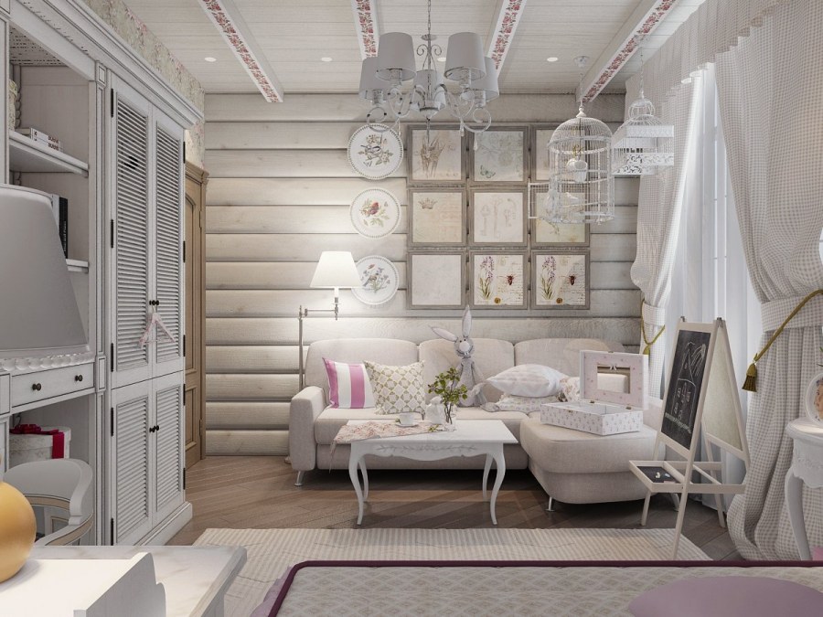 Детская комната в стиле Прованс