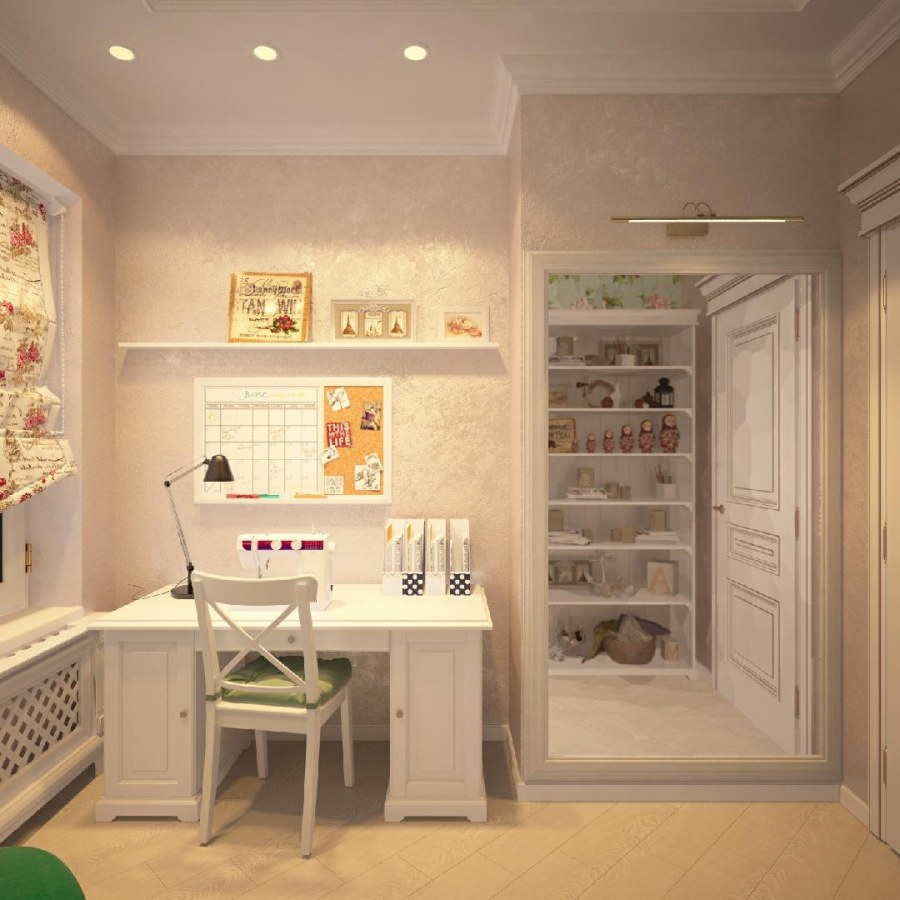 Светлая мебель в стиле Прованс в интерьере