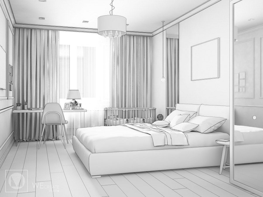 Скандинавский стиль в интерьере эскизы