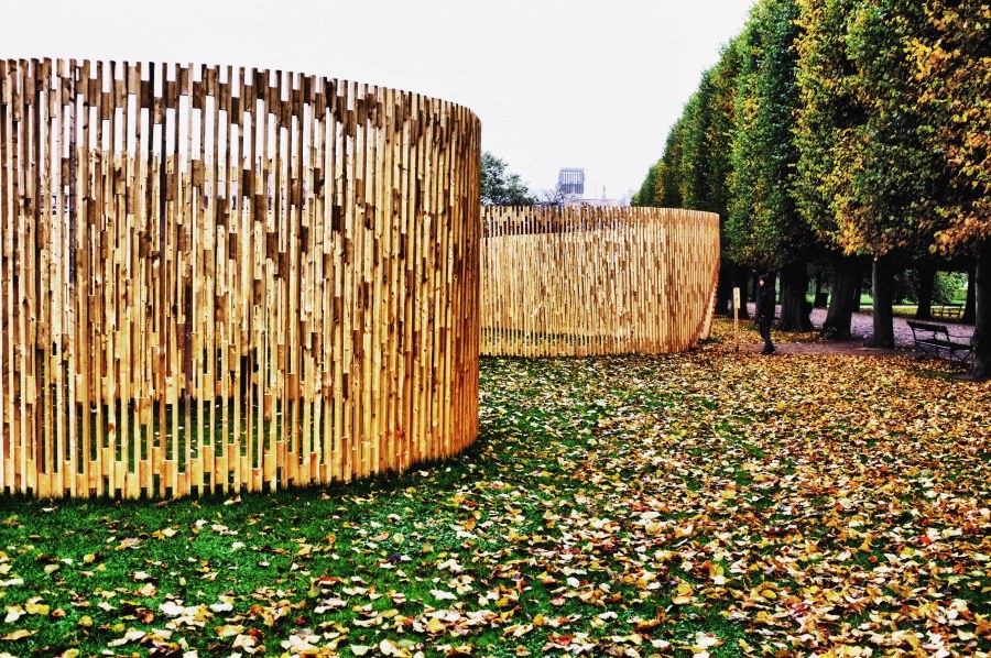 Необычный забор