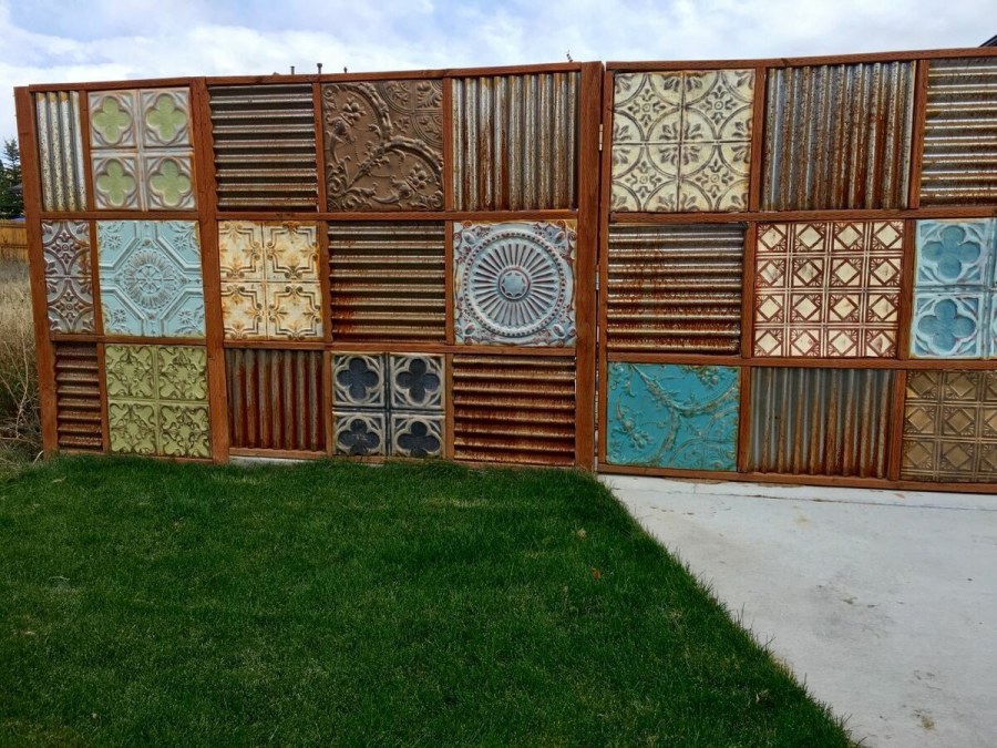 Оригинальный забор