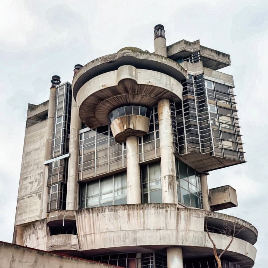 Ле Корбюзье архитектура брутализм