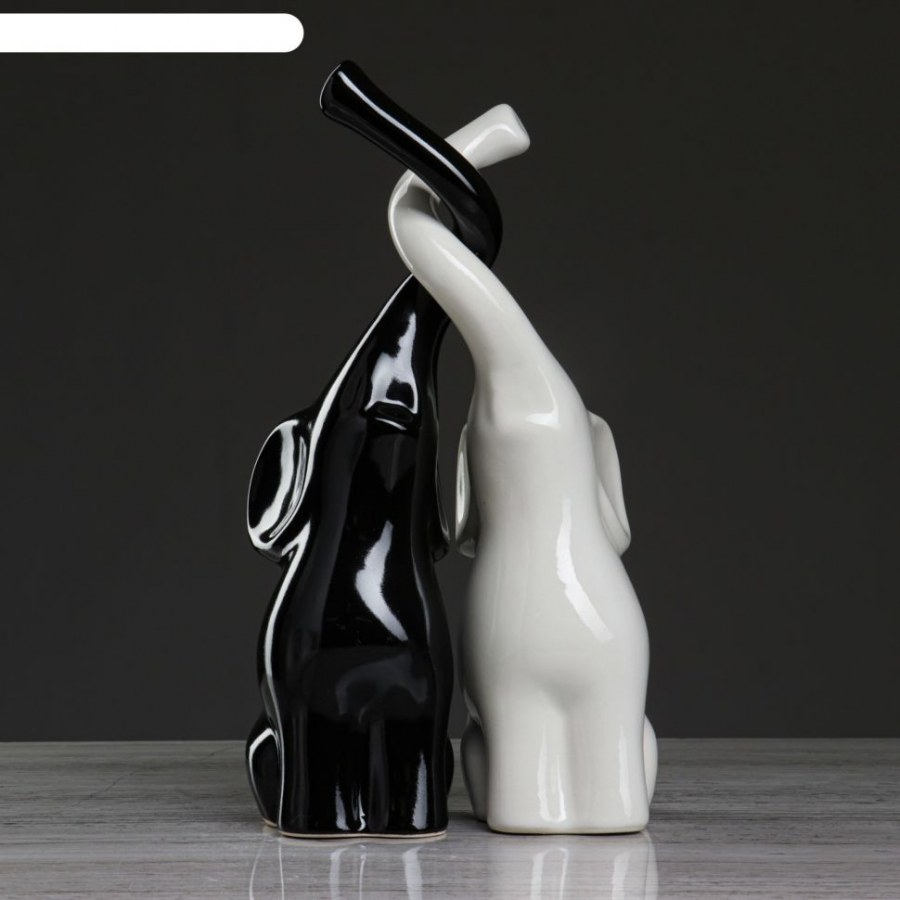 Статуэтка слоны Инь Янь