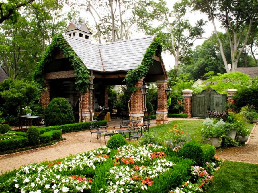 Пасторальный стиль в ландшафтном дизайне