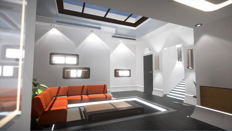 Деконструктивизм в интерьере