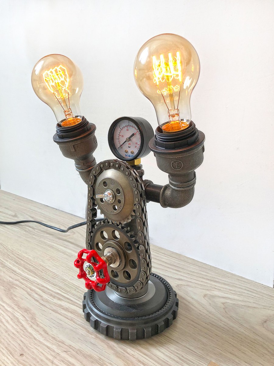 Лампа настольная Steampunk
