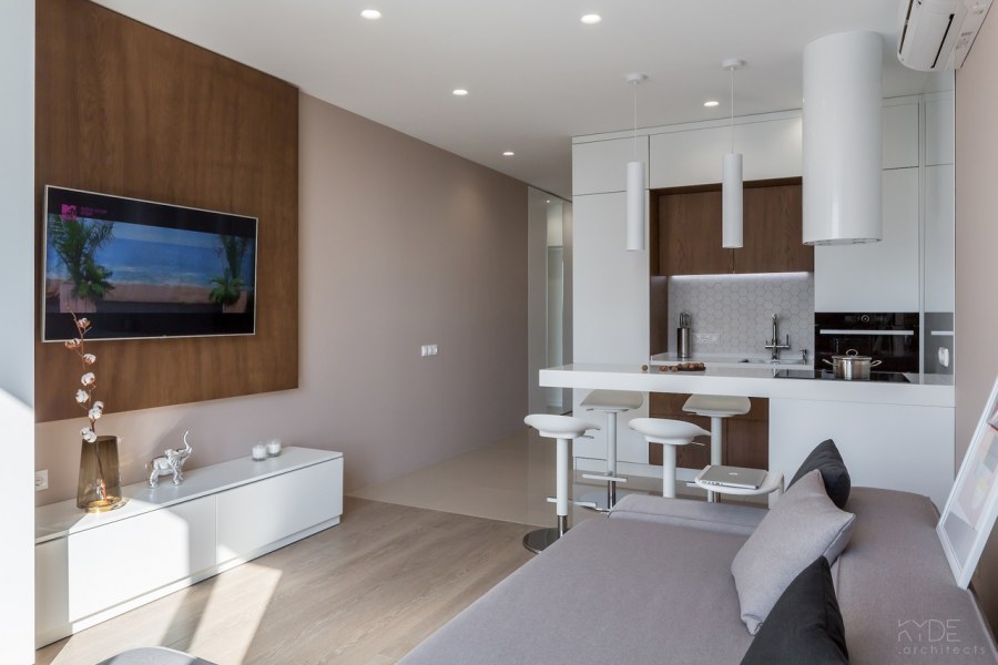 Студия 28м2 дизайн и планировка