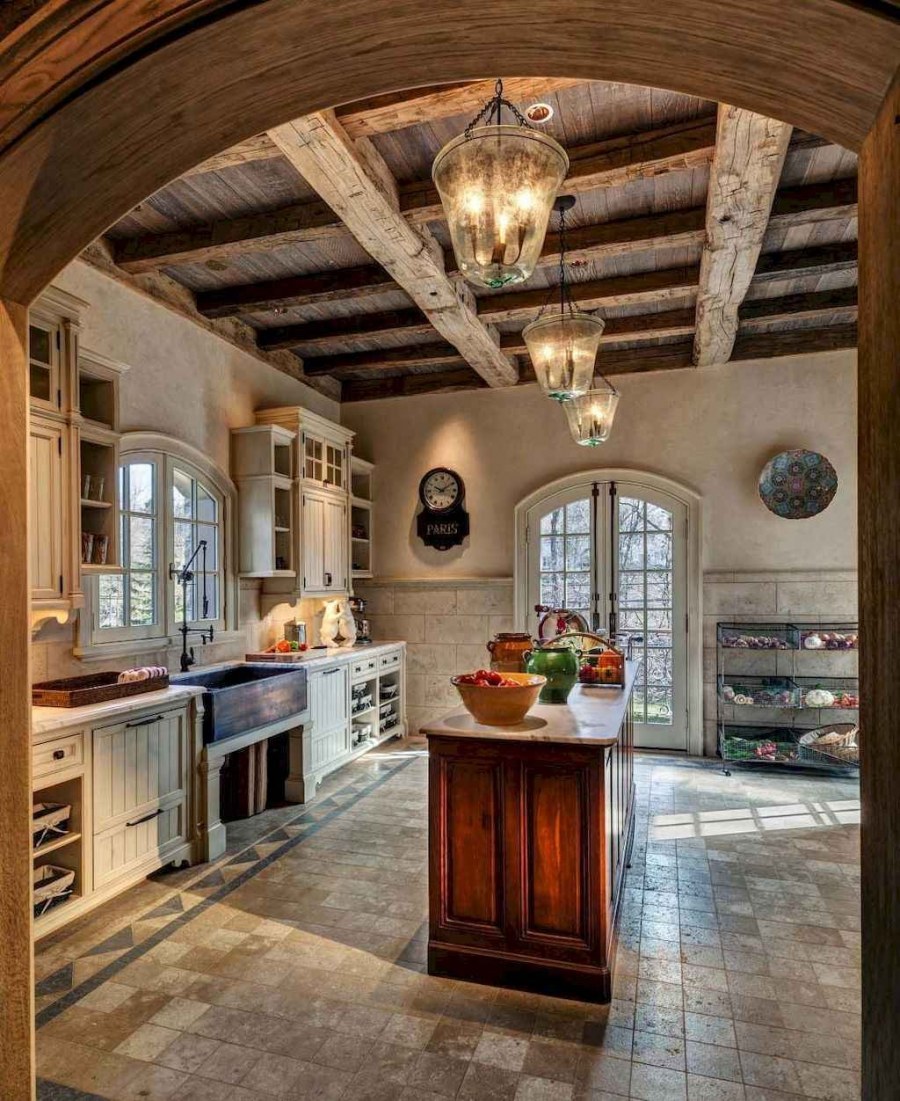 Barn House стиль интерьер кухни