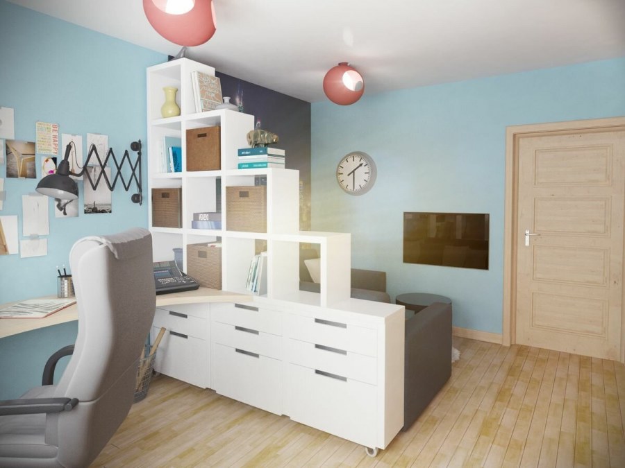 Планировка детской комнаты для подростка