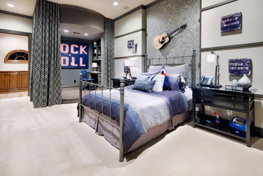 Дизайнерские проекты комнаты для подростка