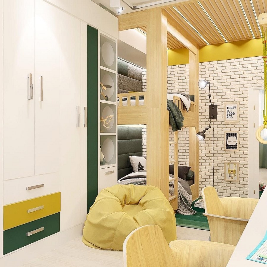 Проходная комната для подростка