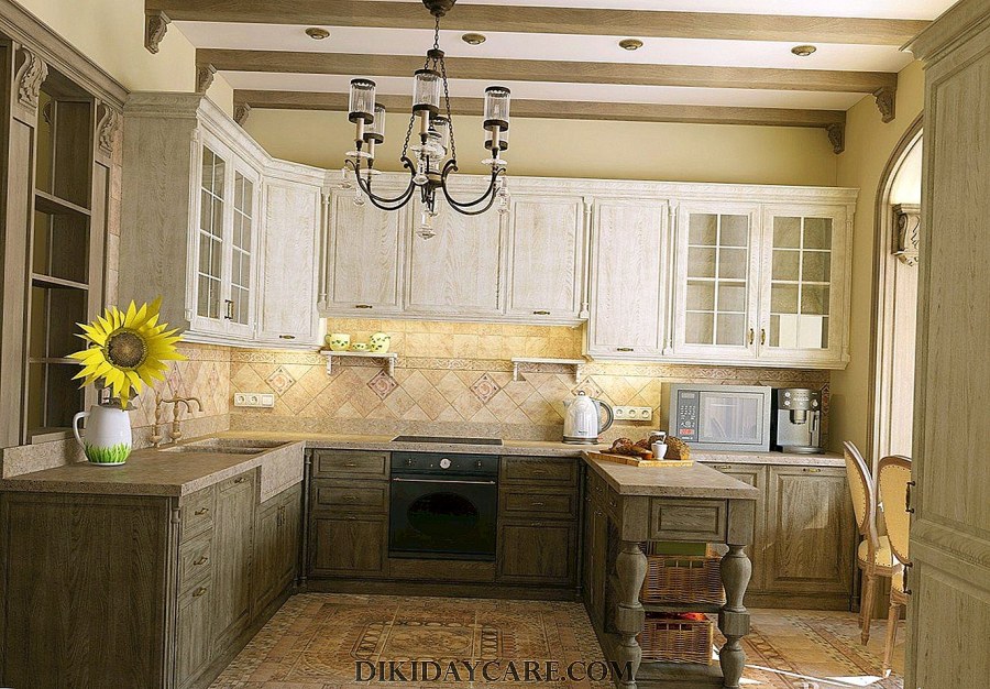 Прованс в интерьере кухни
