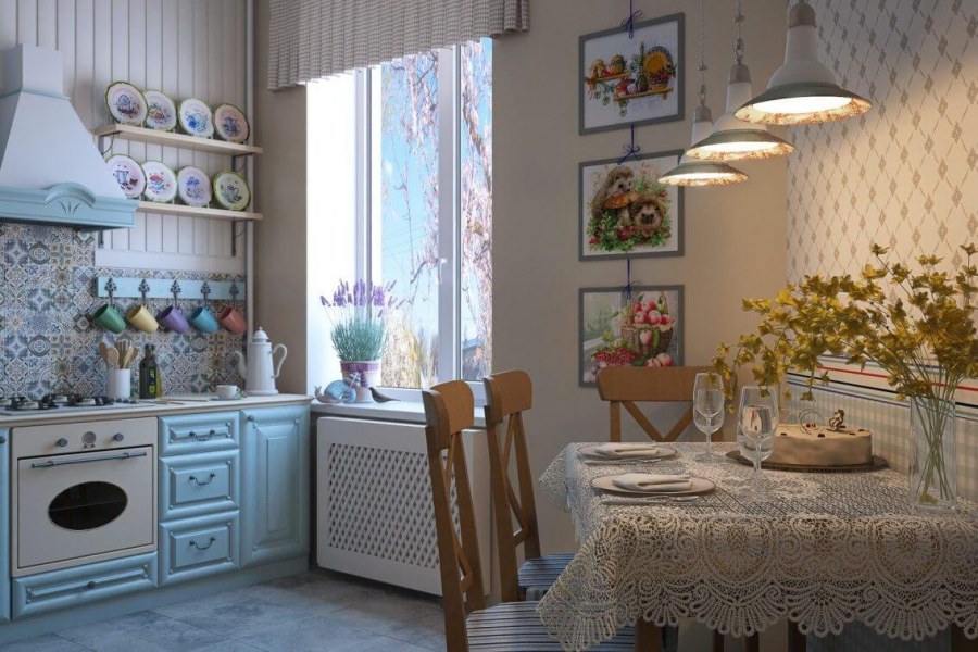 Лавандовая кухня Прованс