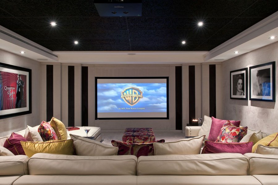 Домашний кинотеатр интерьер