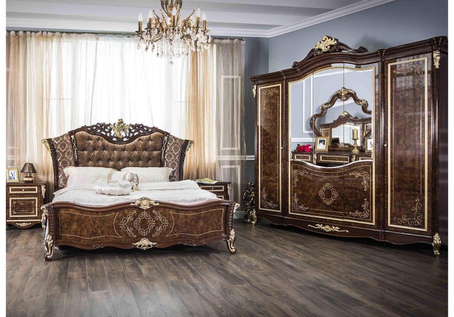 Кровать двуспальная Клеопатра