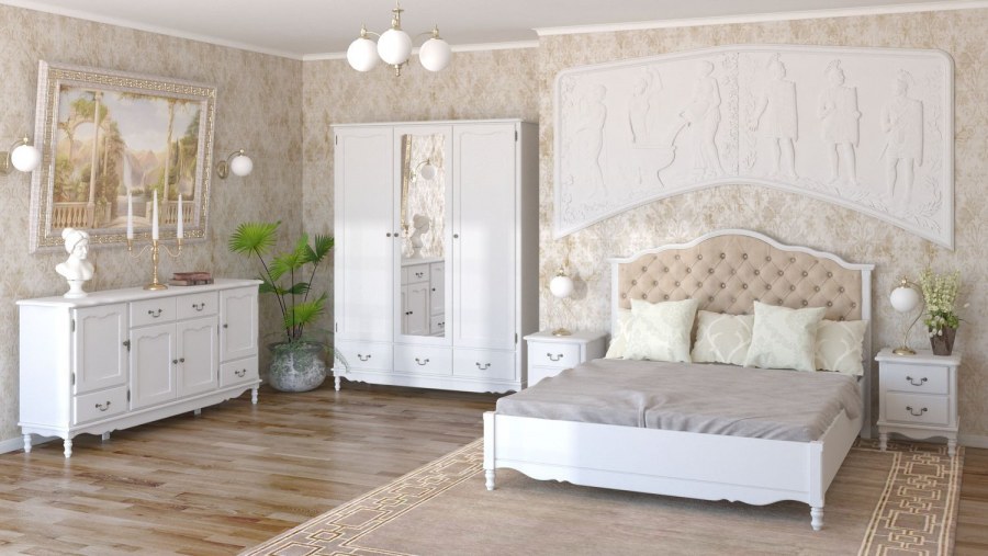 Спальня рококо Барокко