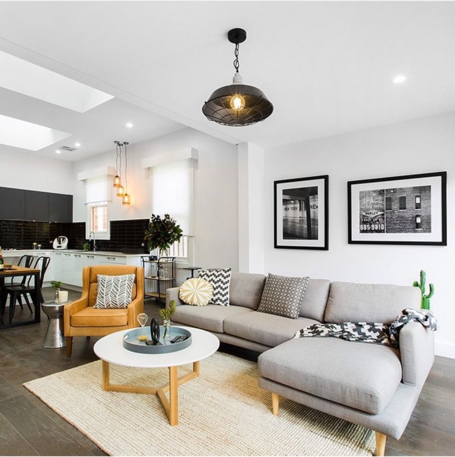 Гостиная в стиле лаунж