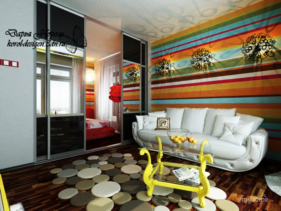 Комната в стиле диско