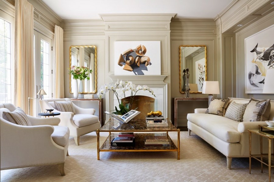 Стены в американском стиле