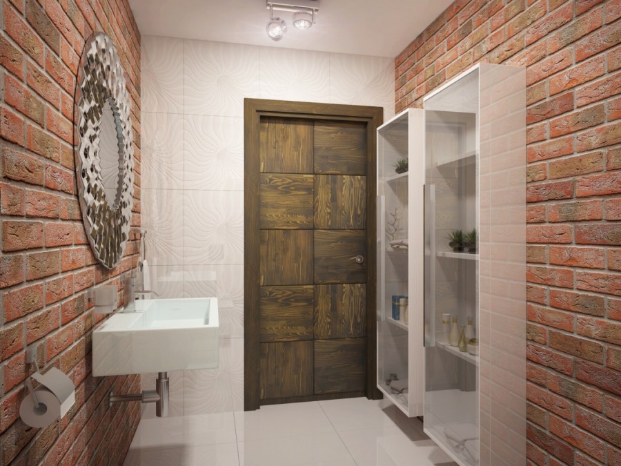 Двери в интерьере лофт