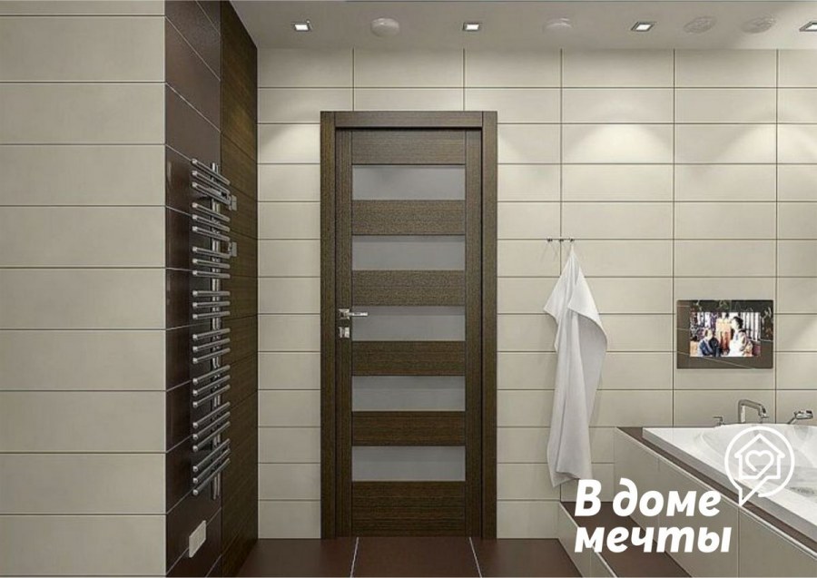 Двери ванна туалет 60х200