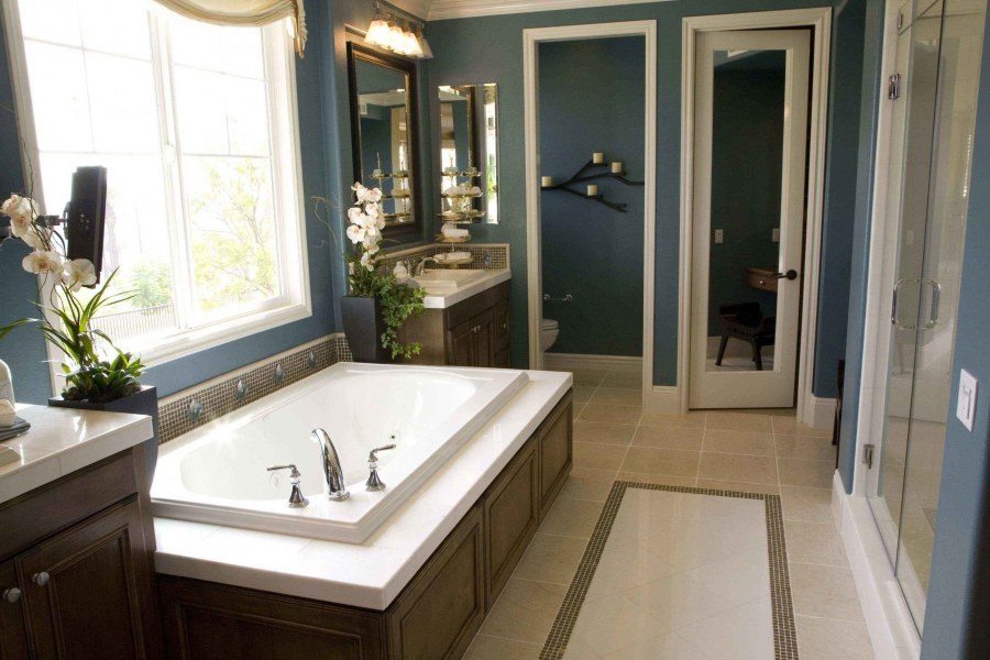 Ванная комната дверь