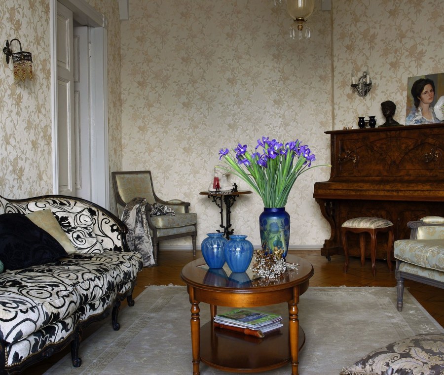 Устаревший интерьер квартиры