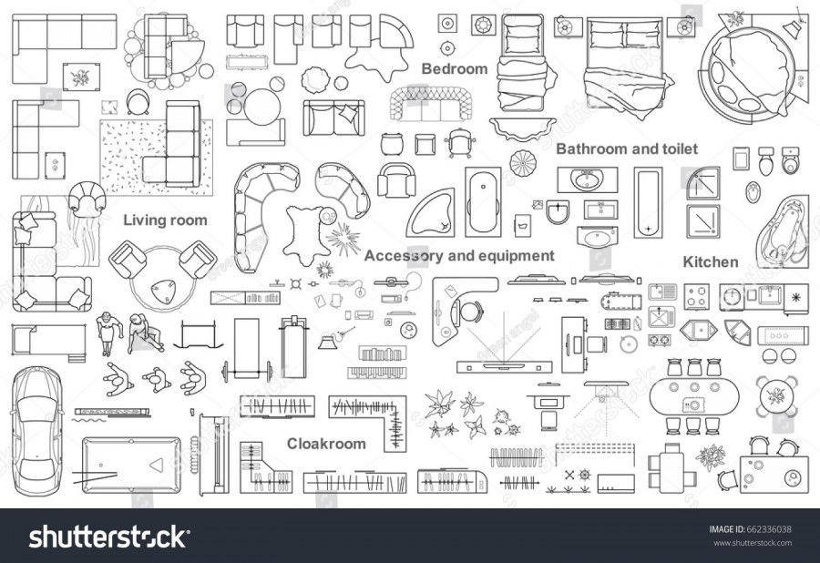 Значки для планировки квартиры