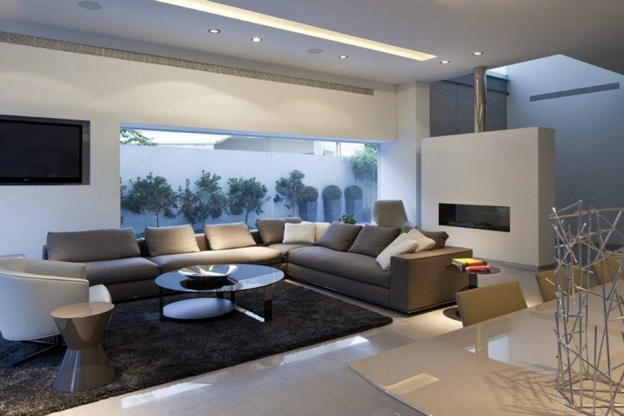 Современный интерьер гостиной