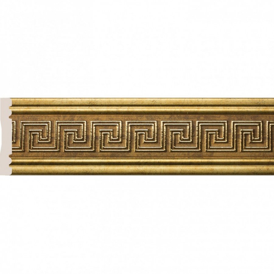 Багет 80, интерьерный багет, "античное золото", 2500 мм/12, l903(1)/g327