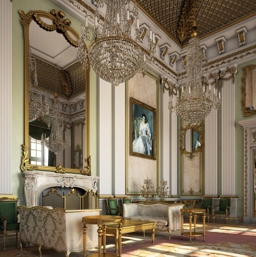 Стиль Барокко рококо Ампир дворец